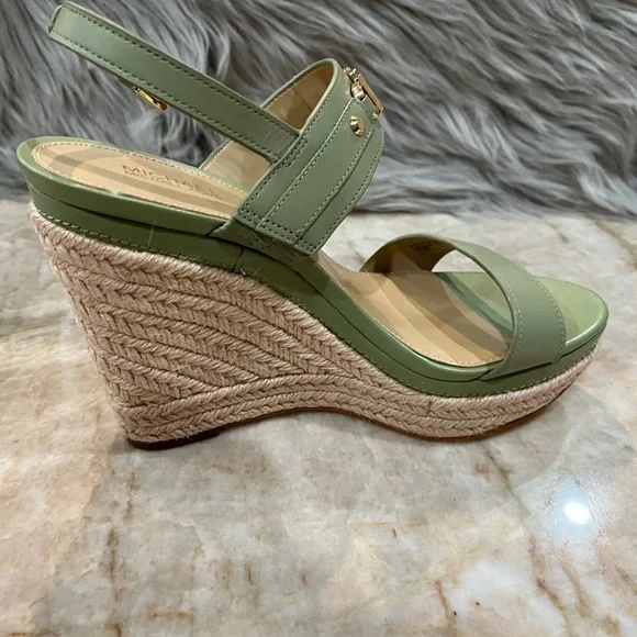 Michael Michael Kors Women’s Farrah Platform Wedge Sandal. Brand new - Picture 4 of 8